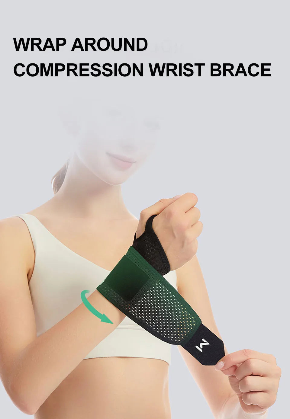 Breathable Wrist Support Brace for Gym/Work