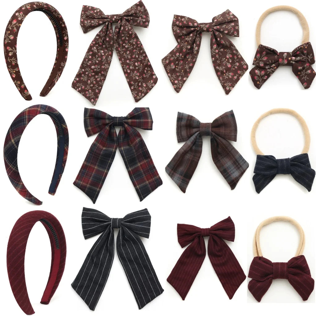 Hair Bows Cute Hairpins Girls duckbilled Hair Clips Barrettes Clip bow Headwear Fashion Colorful hair accessories
