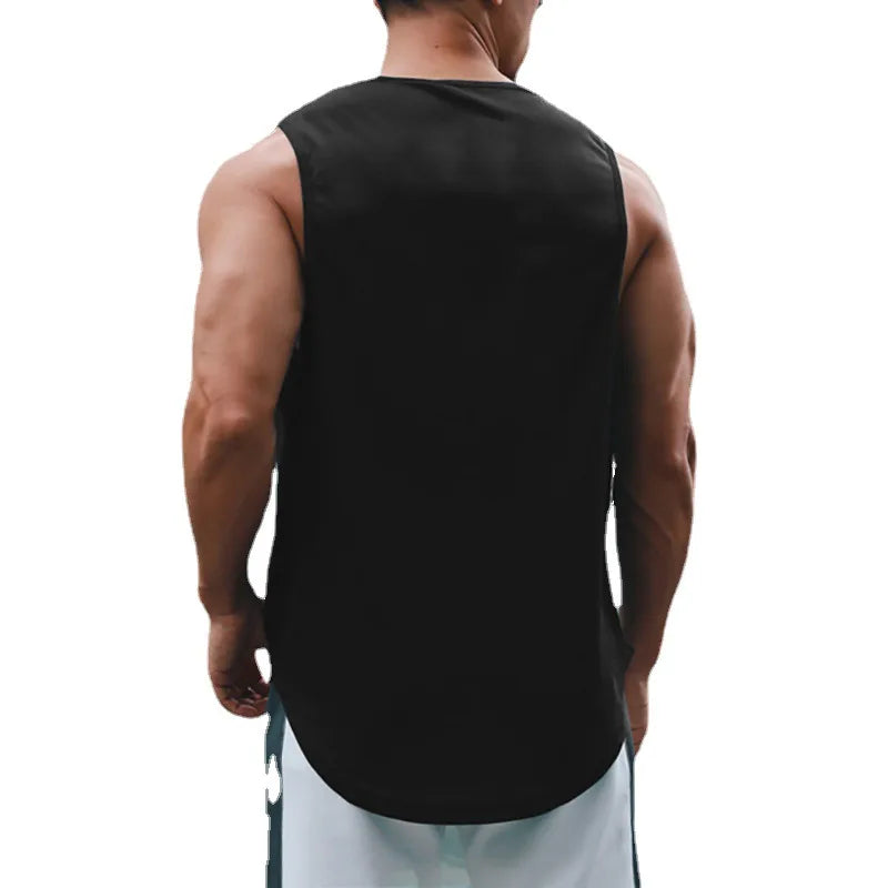 Men's Summer Gym Tank Top for Bodybuilding