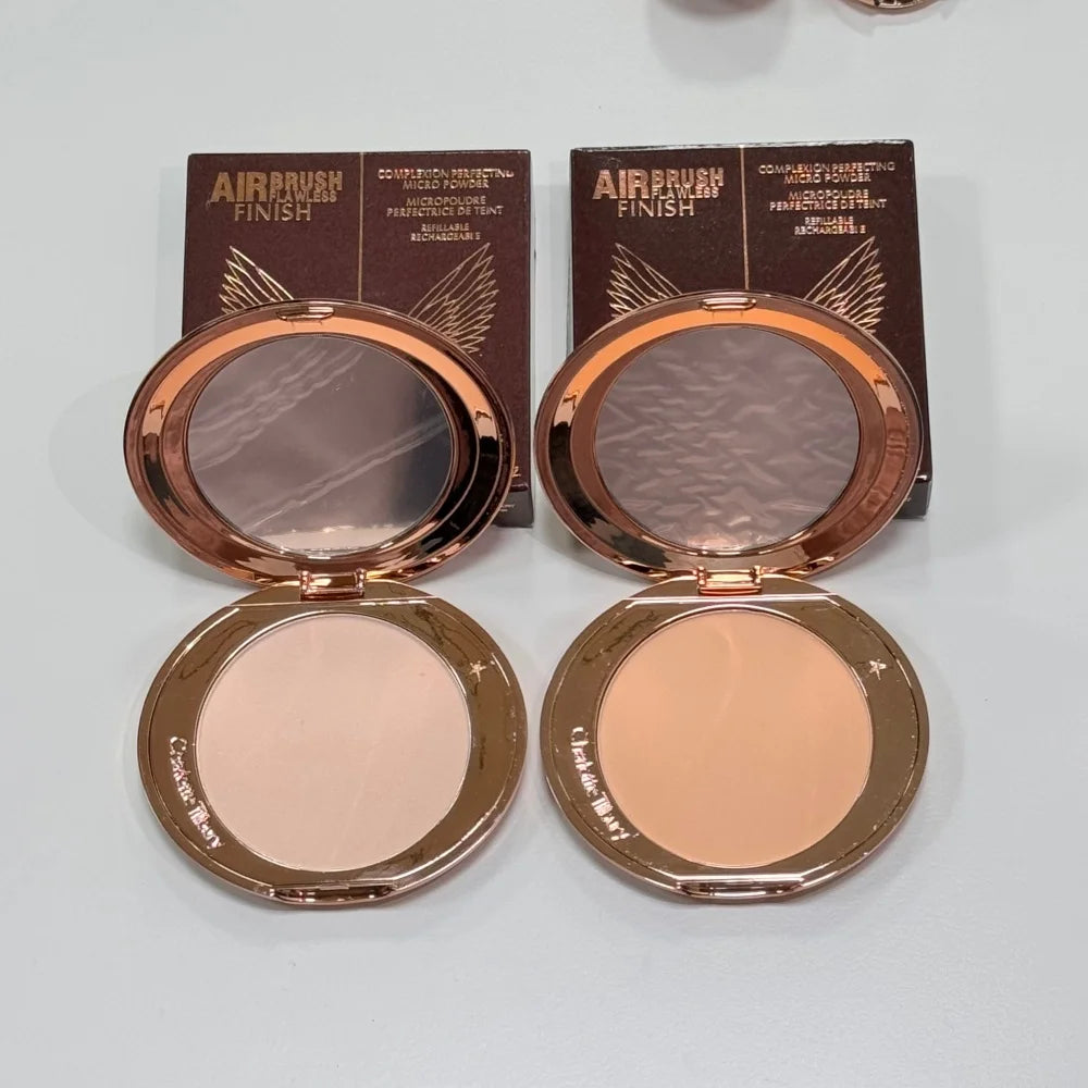 Charlotte Tilbury Liquid Foundation Cushion Foundation Setting Spray Pressed Powder Concealer Natural Hydrating Flawless Makeup