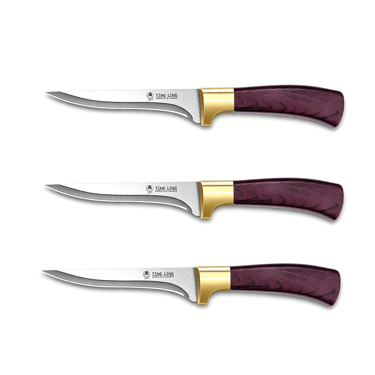 Couteau de cuisine professionnel à haute dureté, couteaux de cuisine, couteaux spéciaux pour désosser, couteau d'office et économe