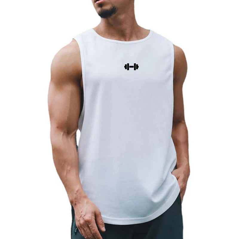Men's Summer Gym Tank Top for Bodybuilding