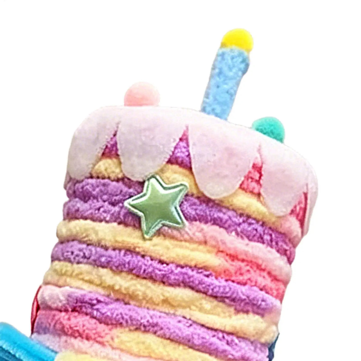 1PC Cake Star Headband Cartoon Headpieces Adjustable Twisted Bar Headband Headwear  Birthday Parties Photography Hair Hoops