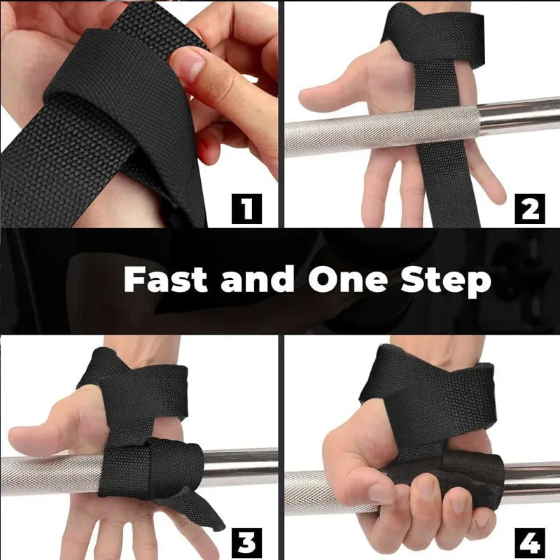 Weightlifting Straps Lifting Wrist Anti-Slip Gym Strength Training