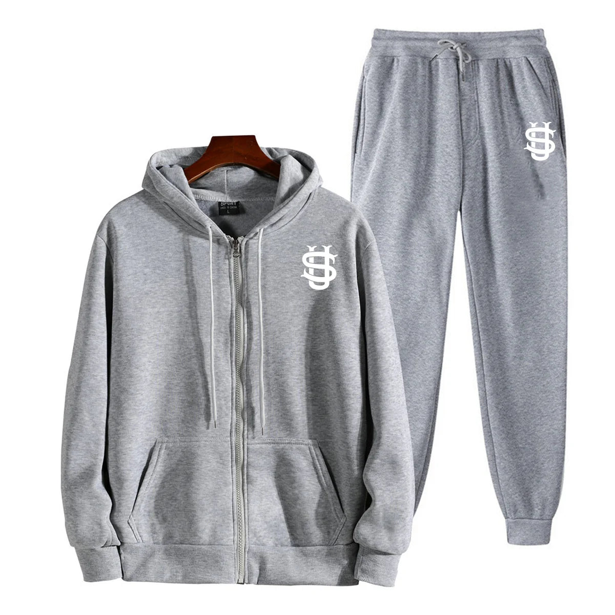 2025 Fashion High Quality Hoodies and Black Sportswear Pants, Popular Casual Sports Jackets, New Running Clothes