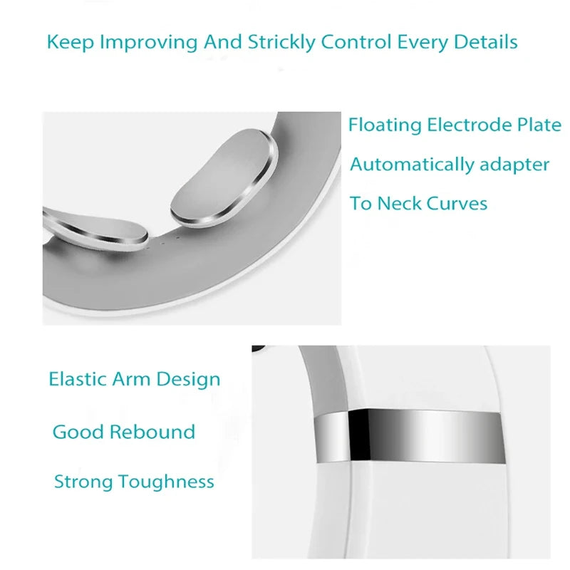 F2 Rechargeable Neck Massager with Vibration