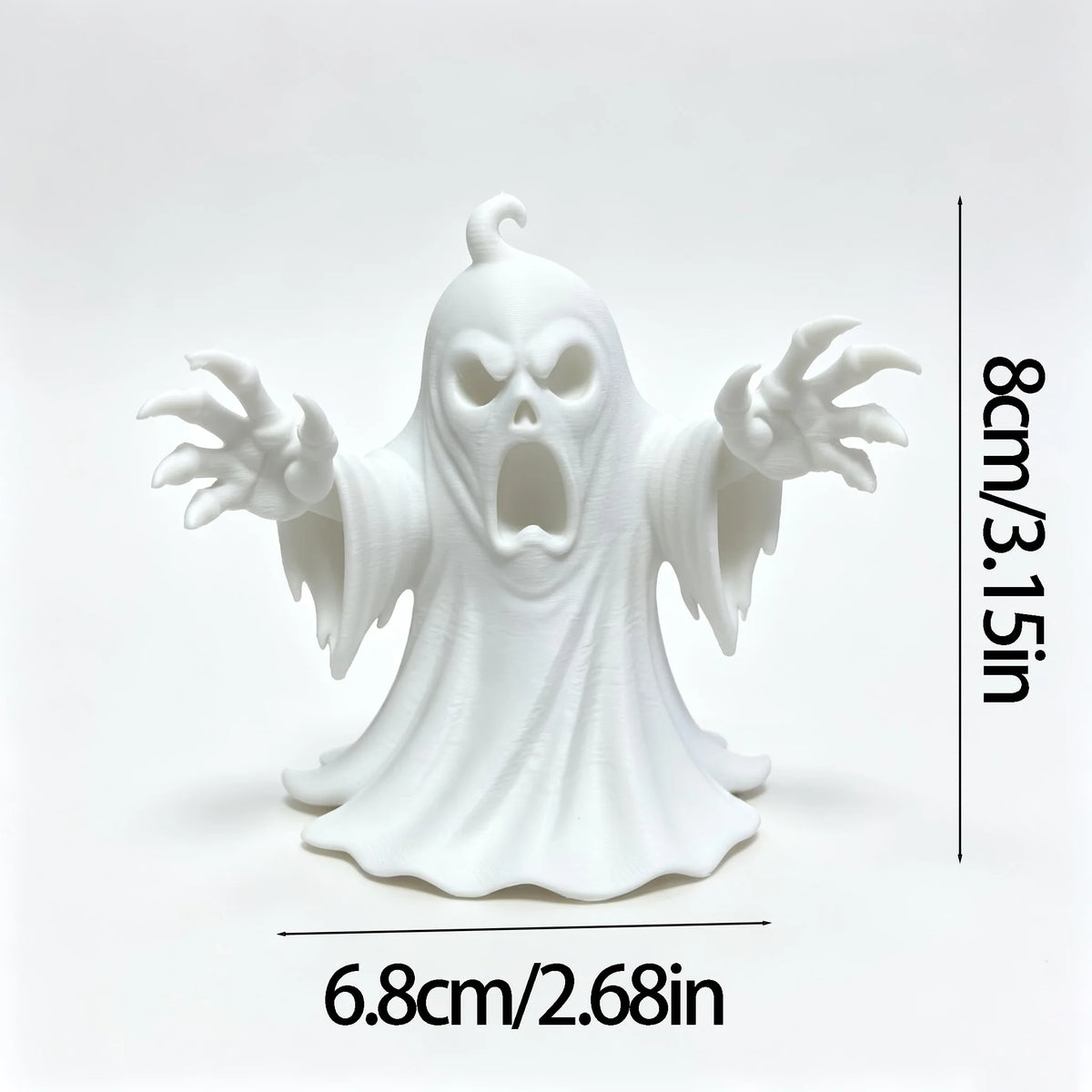 Spooky Halloween Desktop Ornament Tabletop Decor Vintage Holiday Decoration for Desk Shelf Home Office Create Festive Atmosphere