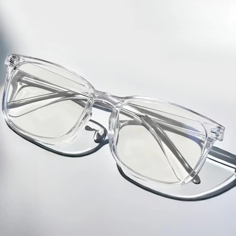 1/2/3pcs Vintage Square Anti Radiation Glasses for Women Rivet Frame, Anti-Blue Light Computer Glasses