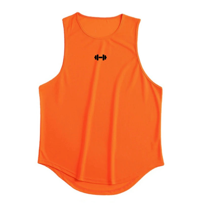 Men's Summer Gym Tank Top for Bodybuilding