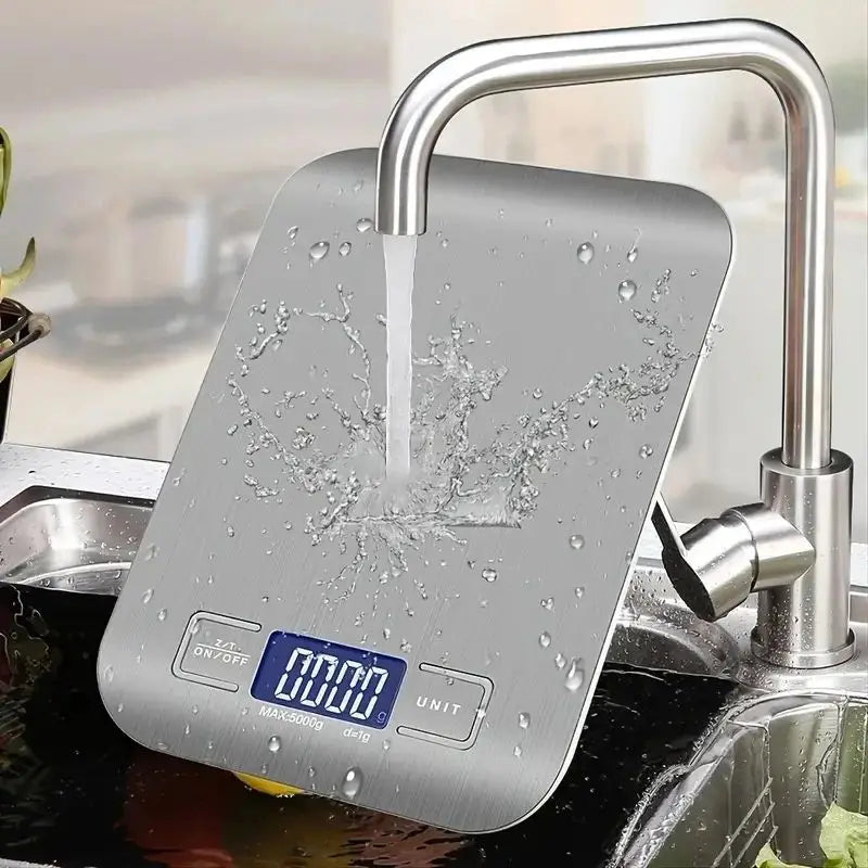 Digital Kitchen Scale with LED Display, 10kg/1g
