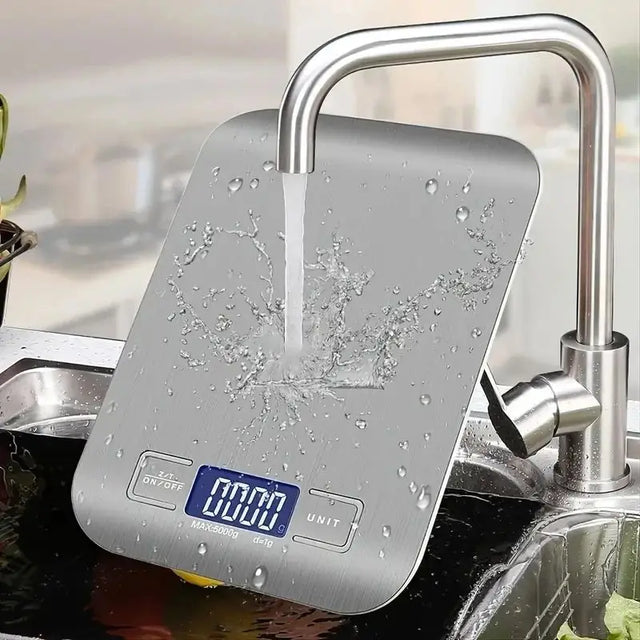 Digital Kitchen Scale with LED Display, 10kg/1g