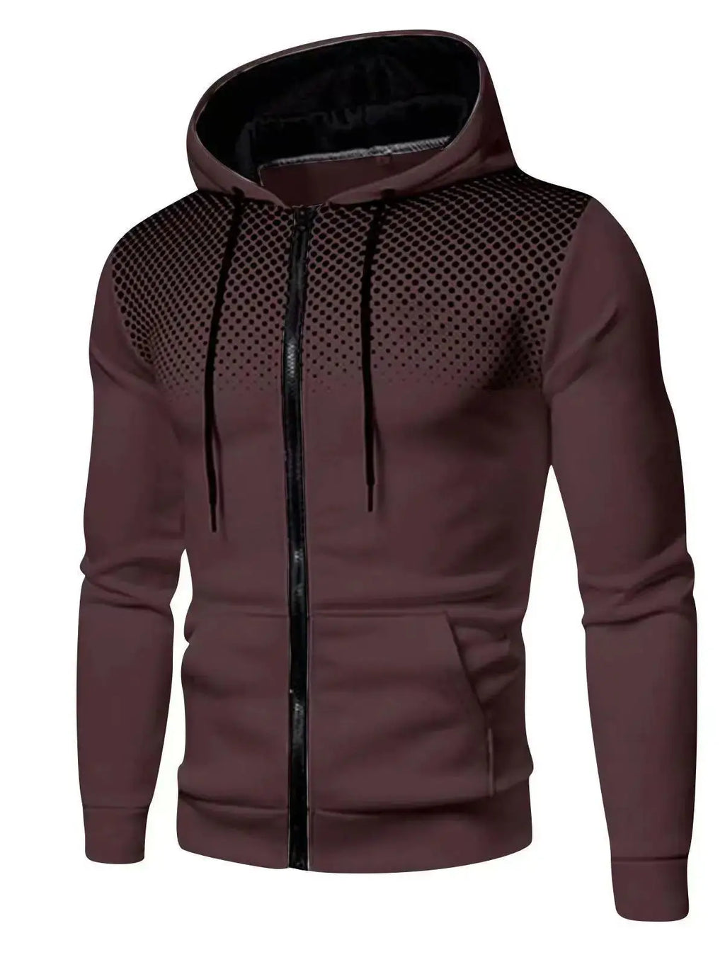Men's Solid Color Fleece Sweater & Pants Set