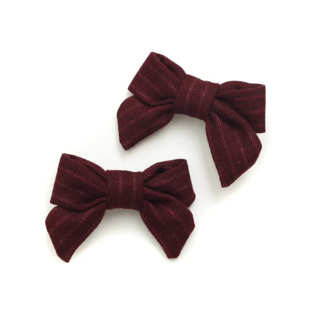 Hair Bows Cute Hairpins Girls duckbilled Hair Clips Barrettes Clip bow Headwear Fashion Colorful hair accessories
