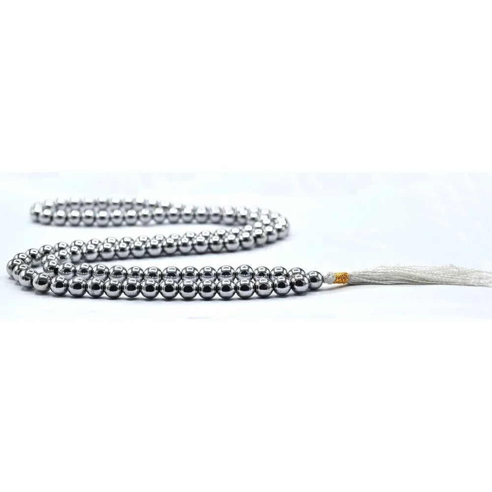 Crystal Jap Mala - 108 Beads, 8mm Polished