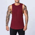 Men's Cotton Gym Tank Top - Bodybuilding Vest