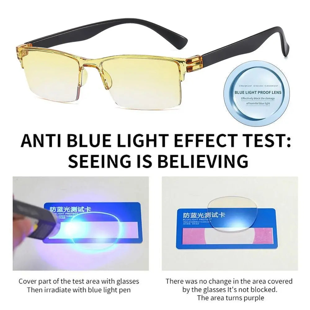 Autofocus Power Anti-Blue Light Reading Glasses Anti Blue Ray Smart Hyperopia Glasses Eye Protection Near Far
