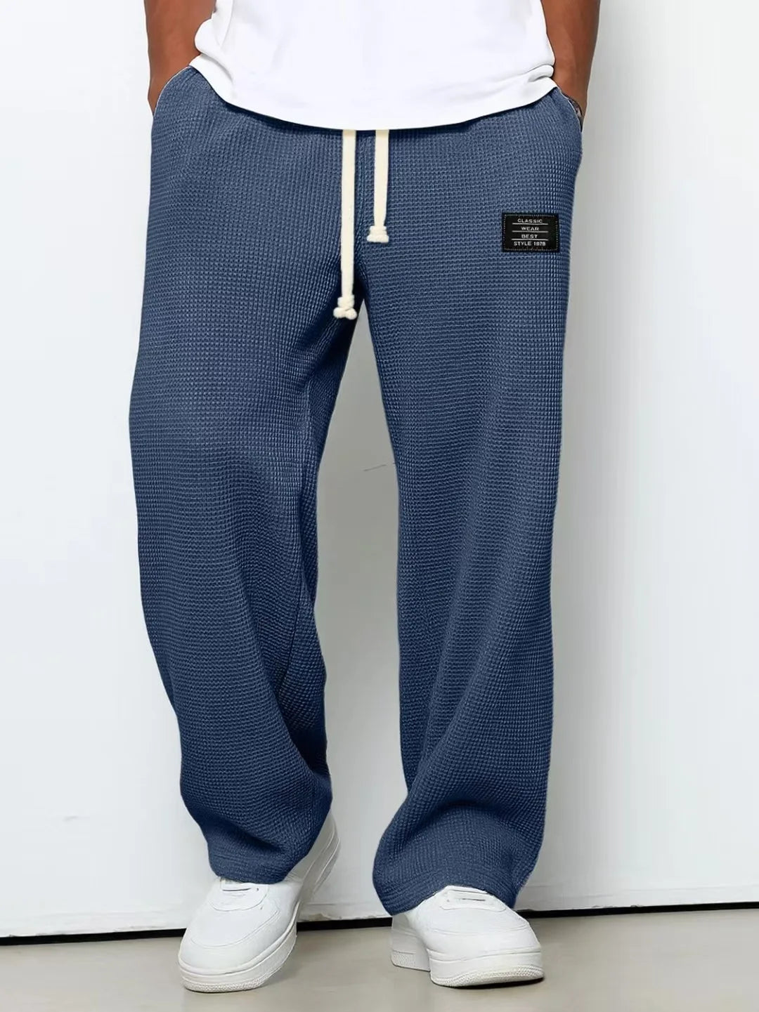 Men's Loose-Fit Stretchy Straight-Leg Sweatpants