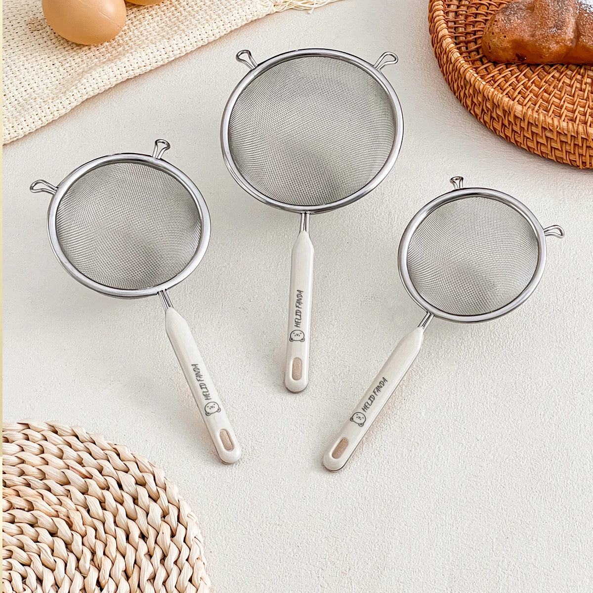 304 Stainless Steel Fine Mesh Strainer with Handle