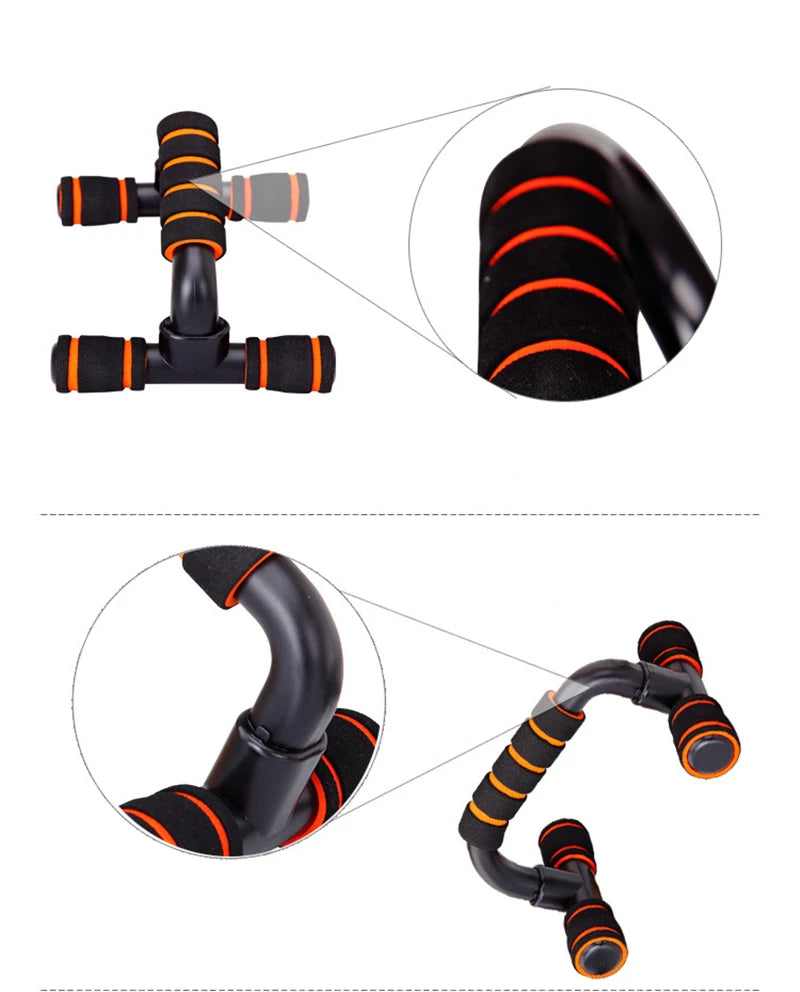 Nonslip Push Up Stand Home Fitness Power Rack Gym Handles Push Up Bars Exercise Arm Chest Muscle Training Bodybuilding Equipment