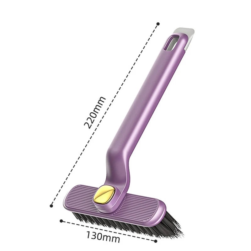 Brosse de nettoyage rotative en forme de V pour joints, brosse à main pour carrelage, salle de bain, cuisine, coins de toilettes, outils de nettoyage domestique