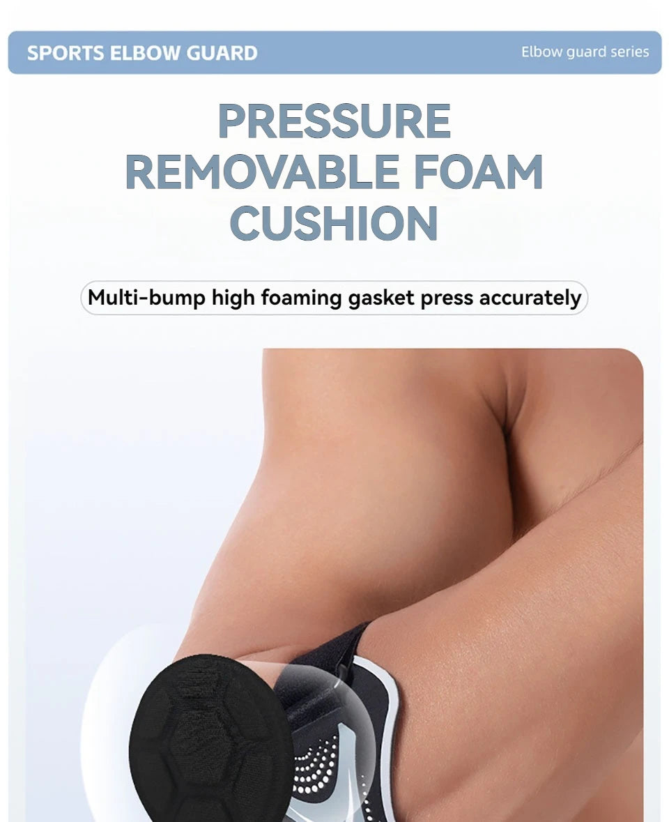 GTUBIKE 1PCS Manchon de compression pour coude, coudière de sport pour tendinite, protection pour tennis elbow, soulagement des douleurs articulaires et golf