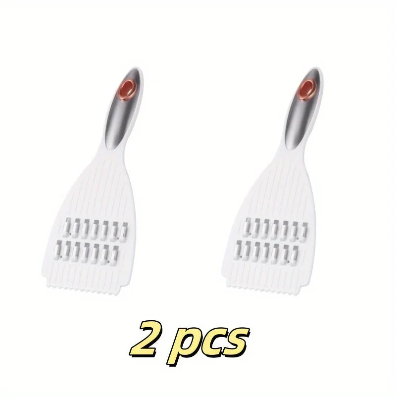 Trancheuse et aiguiseur de légumes multifonction - Coupe-aliments manuel pour pommes de terre, carottes, fruits - Ustensile de cuisine en plastique durable