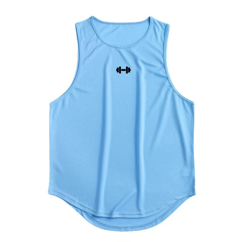 Men's Summer Gym Tank Top for Bodybuilding
