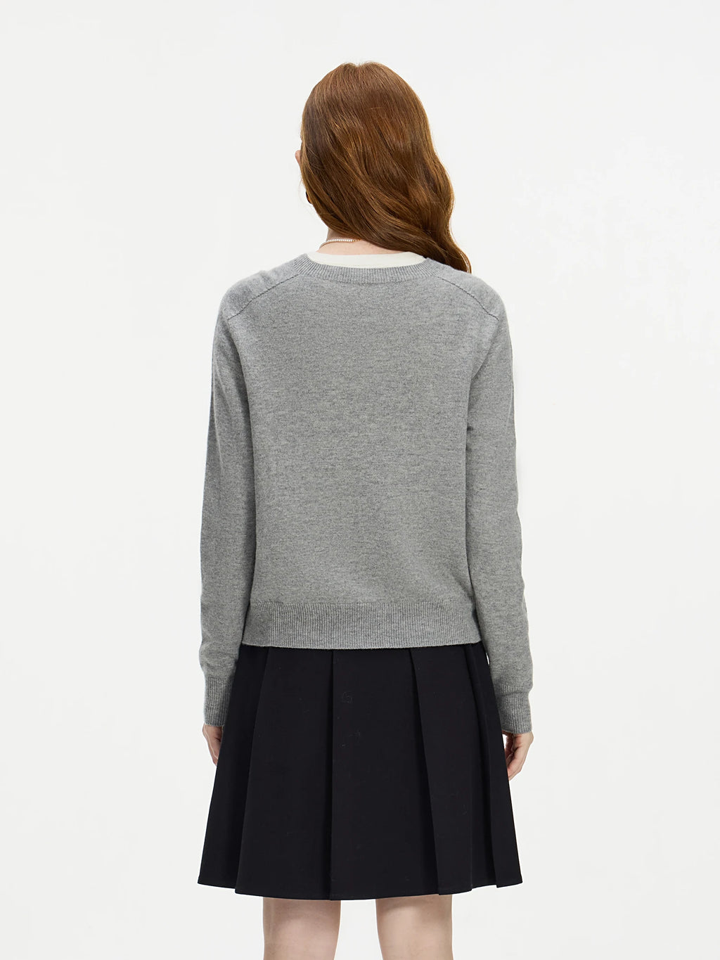 FSLE Women's 100% Wool Seamless Knit Sweater