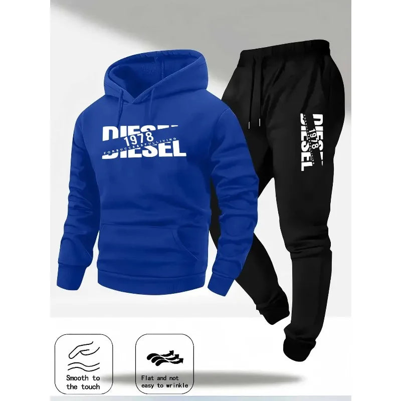 Unisex Hooded Sportswear Set - Hoodie & Pants