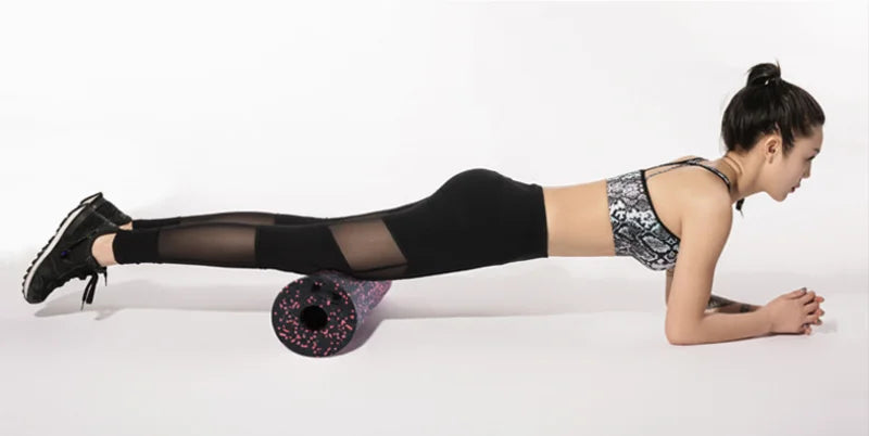 30*15CM EPP Pilates Foam Roller Black Yoga Foam Roller Exercise Equipment Massage Roller Body For Women/Men