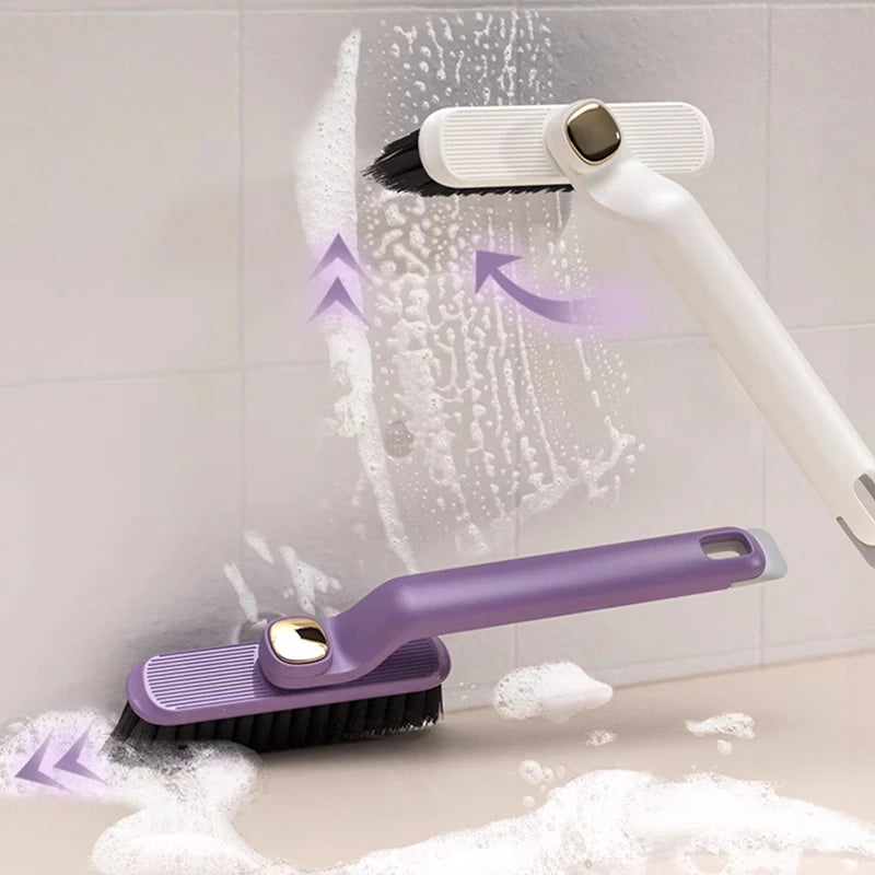 Brosse de nettoyage rotative en forme de V pour joints, brosse à main pour carrelage, salle de bain, cuisine, coins de toilettes, outils de nettoyage domestique
