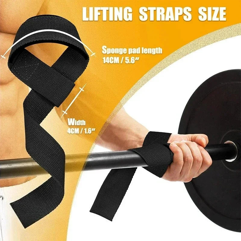 Weightlifting Straps Lifting Wrist Anti-Slip Gym Strength Training