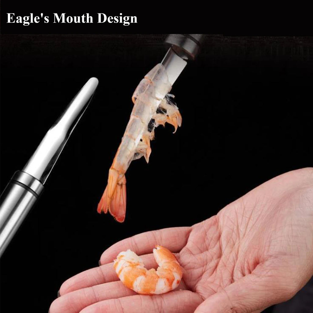 6-In-1 Stainless Steel Shrimp Peeler & Deveiner