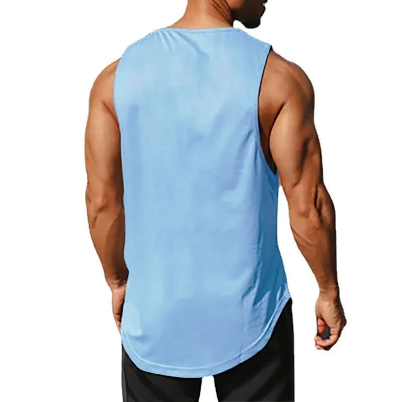Men's Summer Gym Tank Top for Bodybuilding