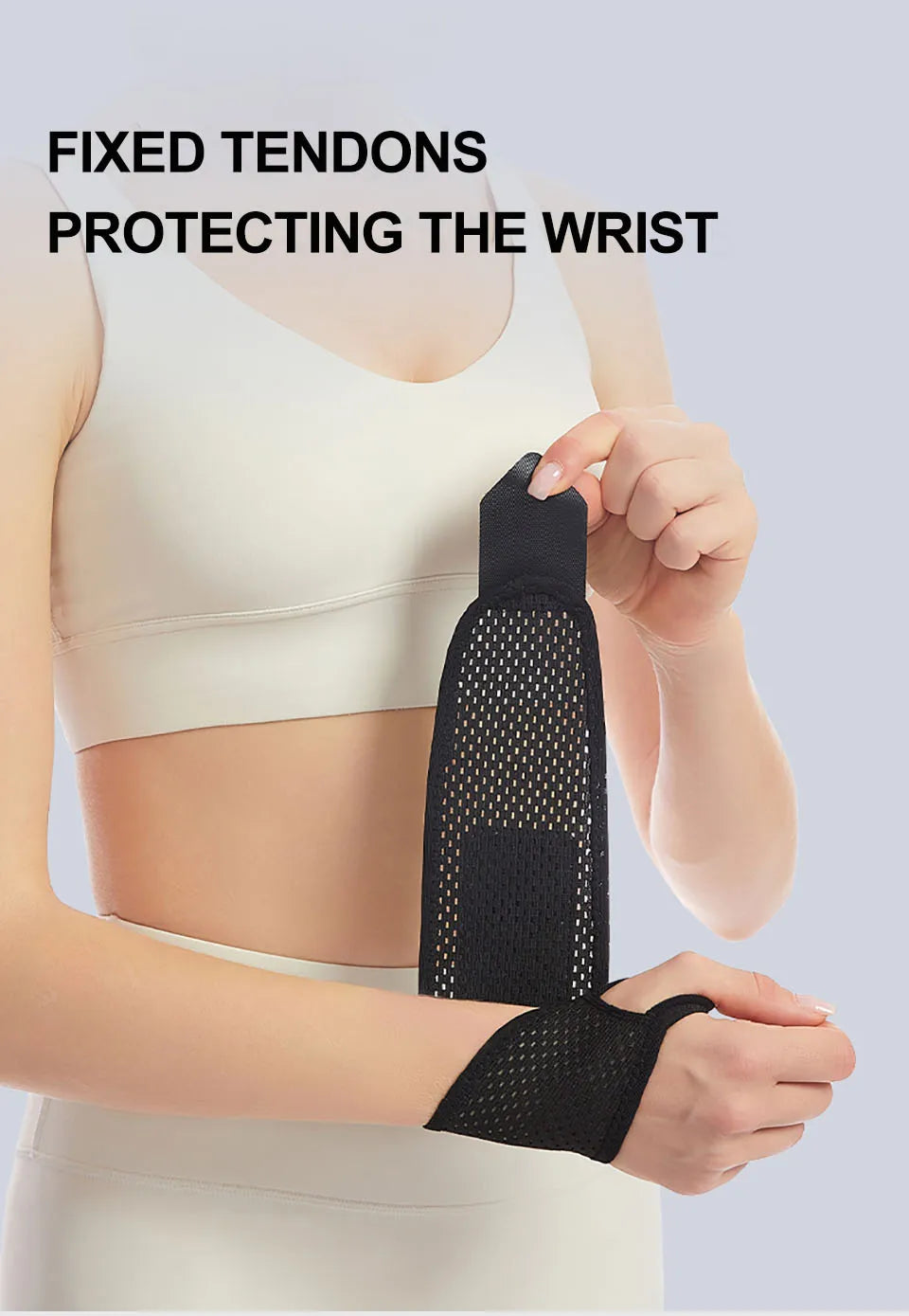 Breathable Wrist Support Brace for Gym/Work