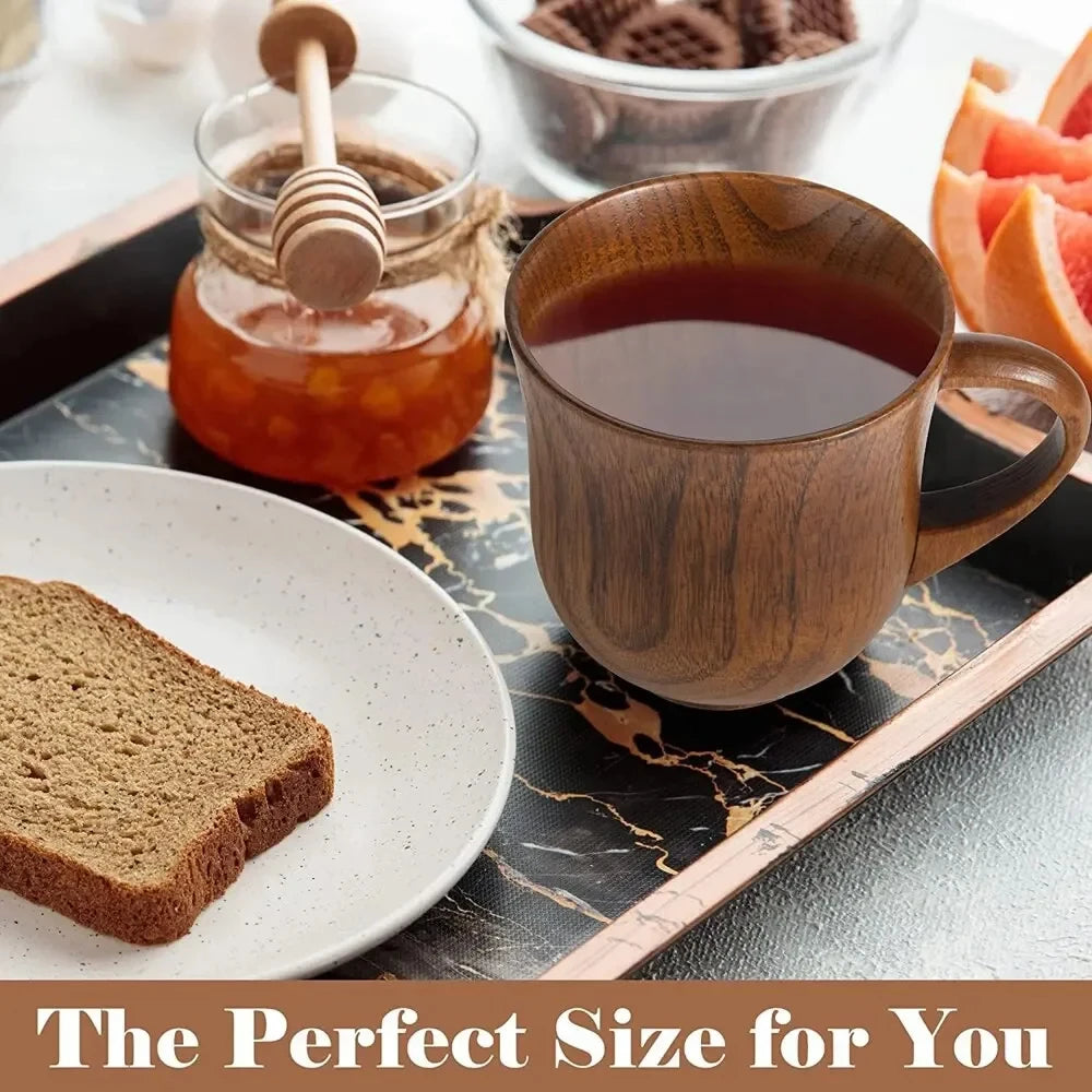 130ml Wooden Cup with Handle