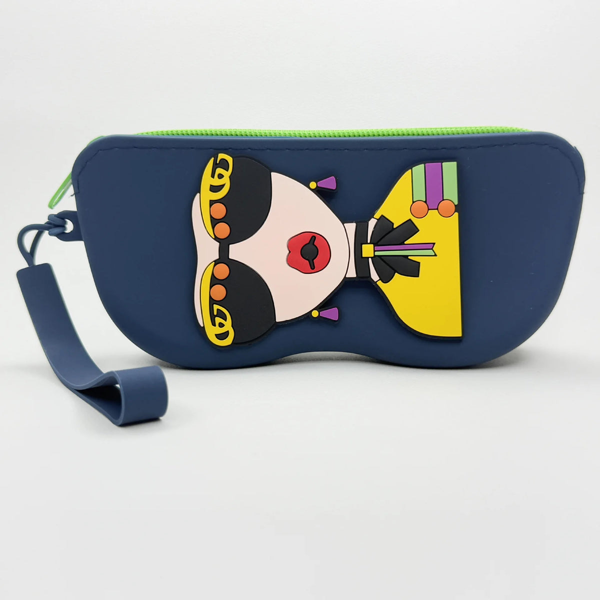 Reading Glasses Case Portable Eyewear Pouch Sunglasses Holder Decorative Silicone Eyeglasses Bag For Daily Outdoor Travel