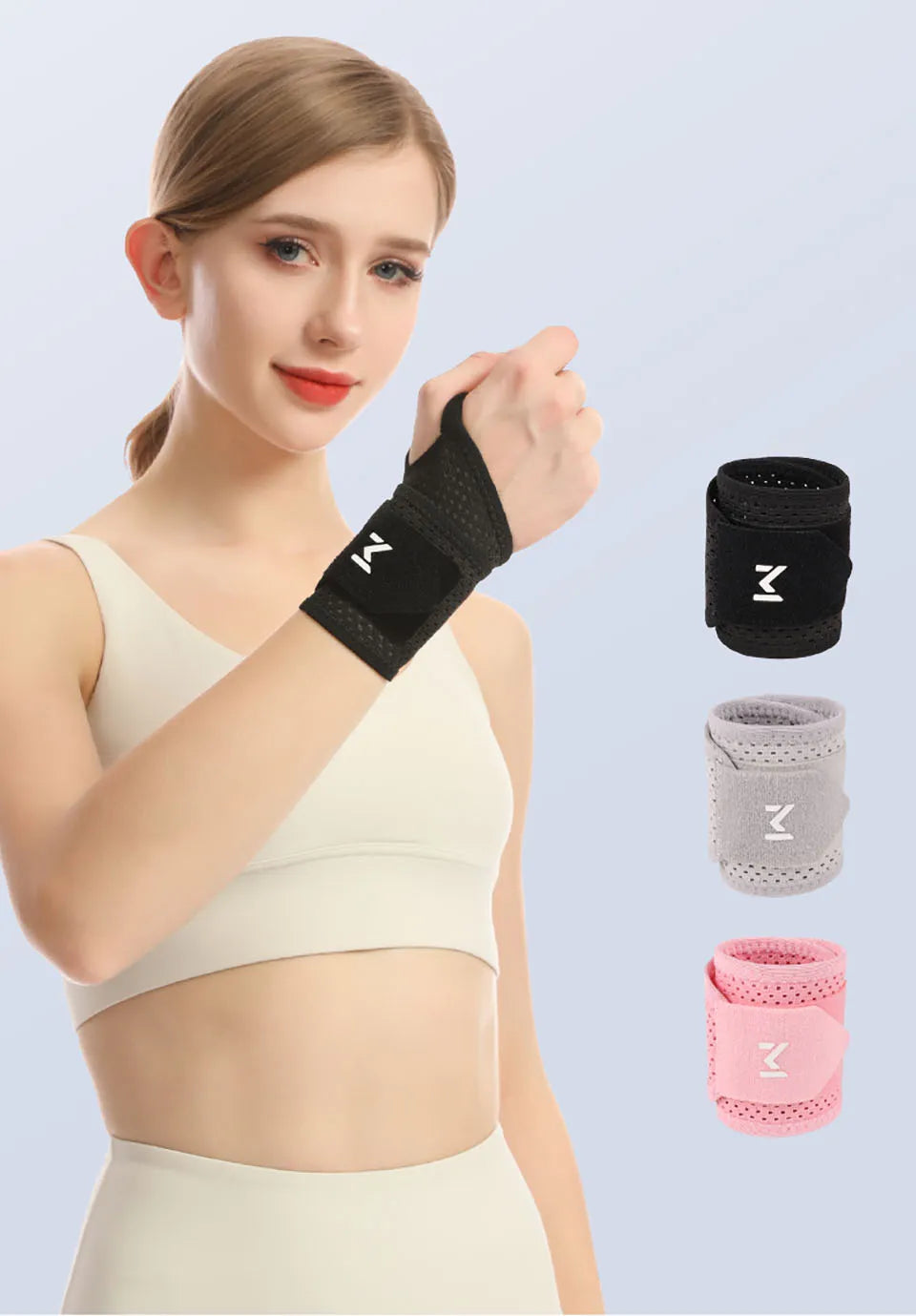 Breathable Wrist Support Brace for Gym/Work