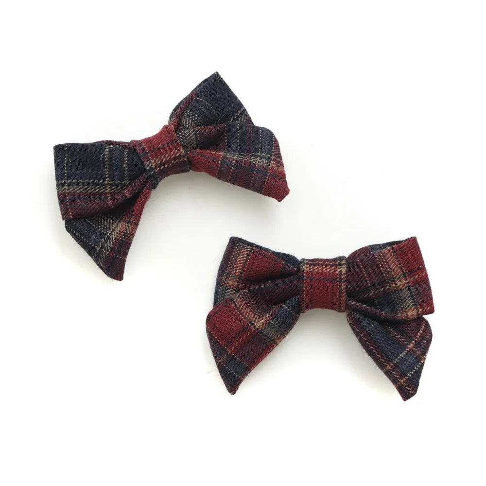 Hair Bows Cute Hairpins Girls duckbilled Hair Clips Barrettes Clip bow Headwear Fashion Colorful hair accessories