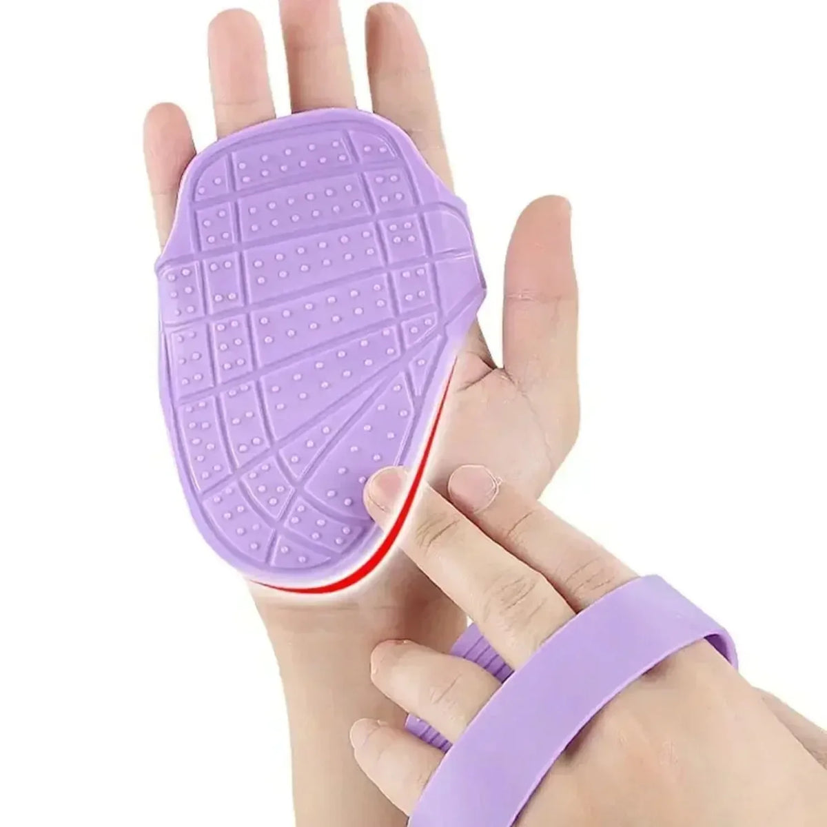 Nouvelle paire de coussinets de préhension en silicone pour musculation, gants de protection antidérapants pour paumes, poignées de musculation unisexes pour haltères et tractions