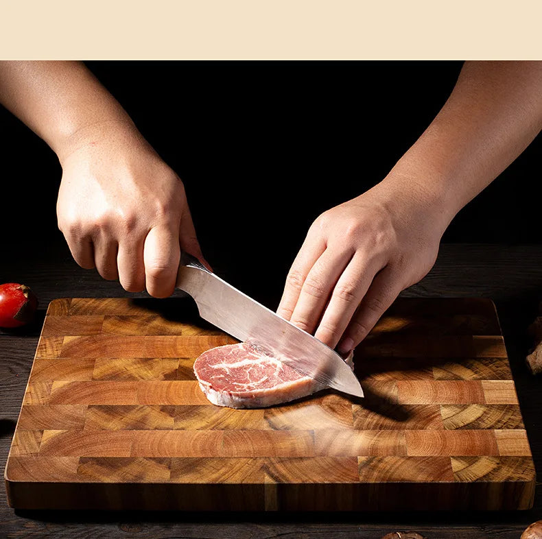 Double-Sided Acacia Wood Cutting Board