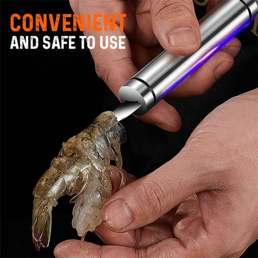 6-In-1 Stainless Steel Shrimp Peeler & Deveiner