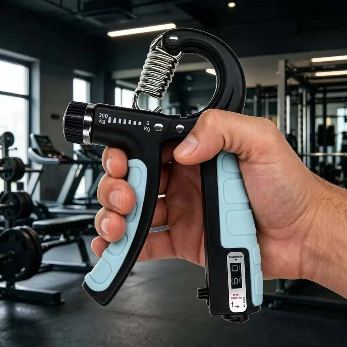 Adjustable Hand Gripper with Counter, 5-200KG