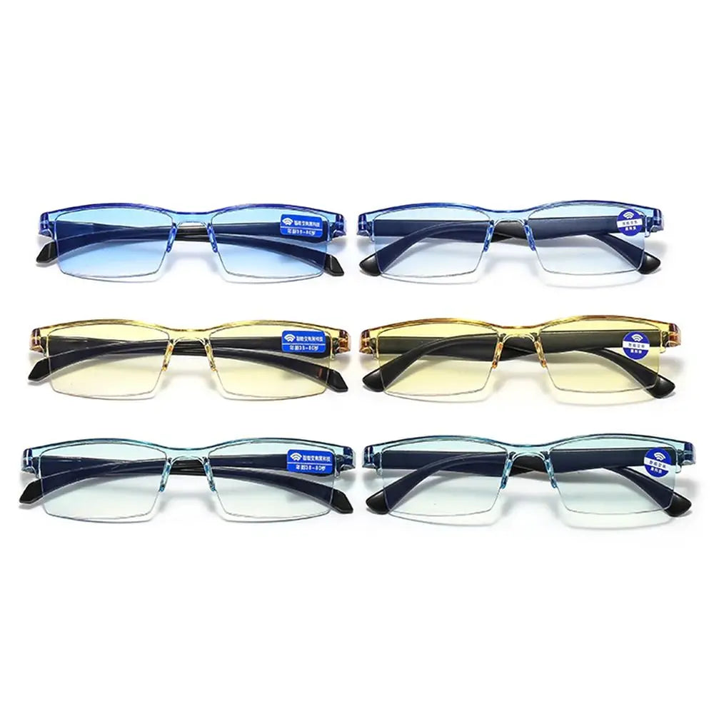 Autofocus Power Anti-Blue Light Reading Glasses Anti Blue Ray Smart Hyperopia Glasses Eye Protection Near Far