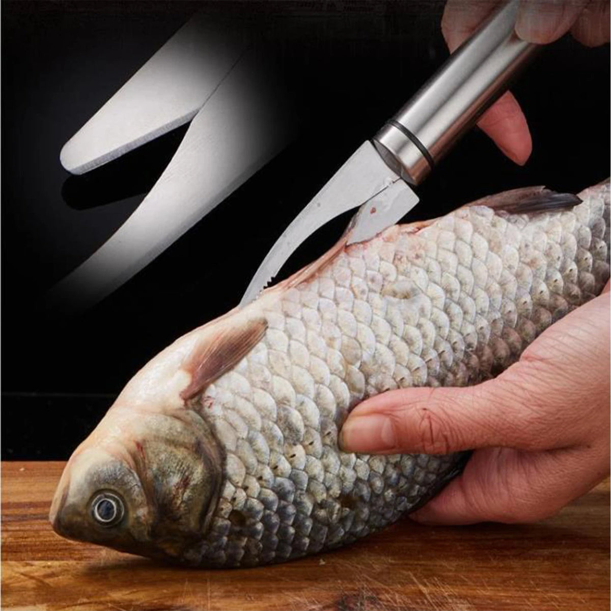 6-In-1 Stainless Steel Shrimp Peeler & Deveiner