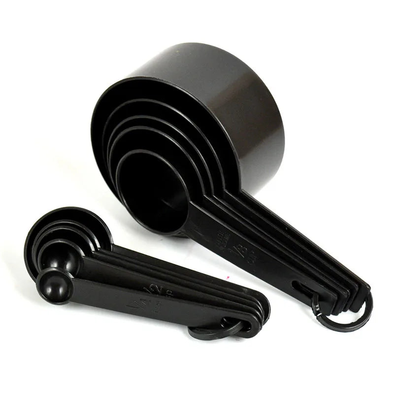 Lot de 5/10 ustensiles de mesure, cuillères à mesurer de cuisine, cuillère à café, pelle à sucre, cuillères de cuisine pour pâtisserie, farine, tasses à mesurer