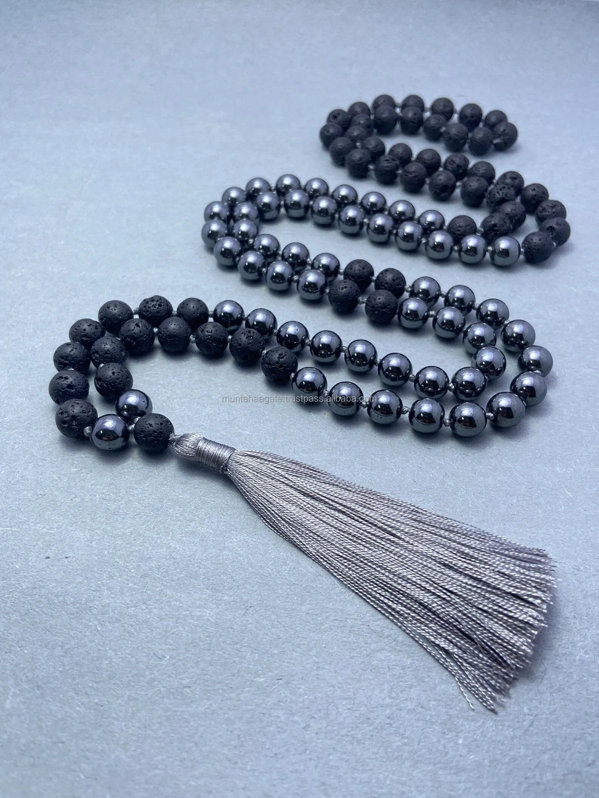 Wholesale Polished Black Obsidian Jap Mala 8mm Crystal Stones Yoga Meditation Feng Shui Buddhism Reiki Love Mascot-108 Beads