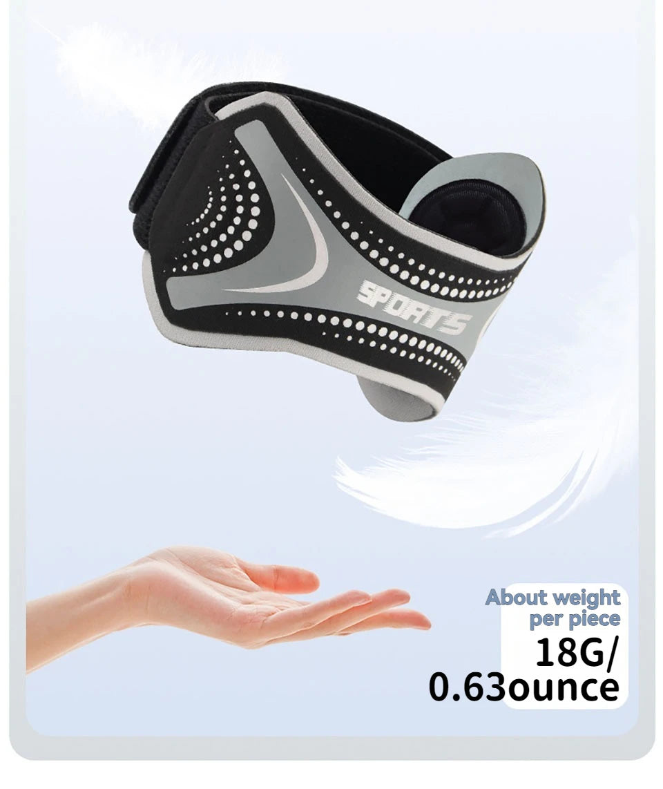 GTUBIKE 1PCS Manchon de compression pour coude, coudière de sport pour tendinite, protection pour tennis elbow, soulagement des douleurs articulaires et golf