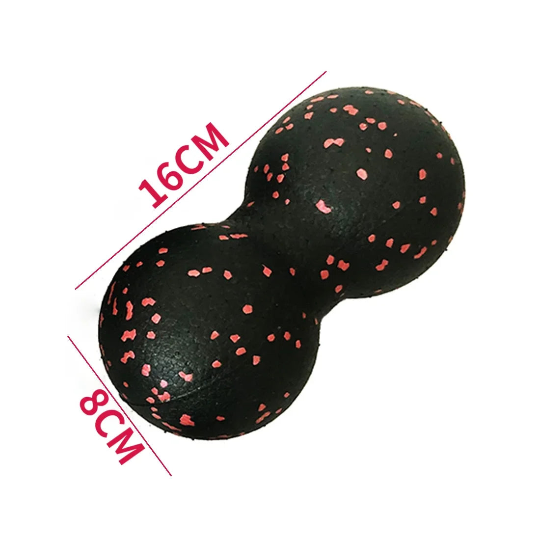 30*15CM EPP Pilates Foam Roller Black Yoga Foam Roller Exercise Equipment Massage Roller Body For Women/Men