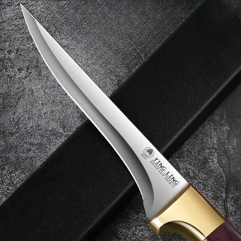 Couteau de cuisine professionnel à haute dureté, couteaux de cuisine, couteaux spéciaux pour désosser, couteau d'office et économe